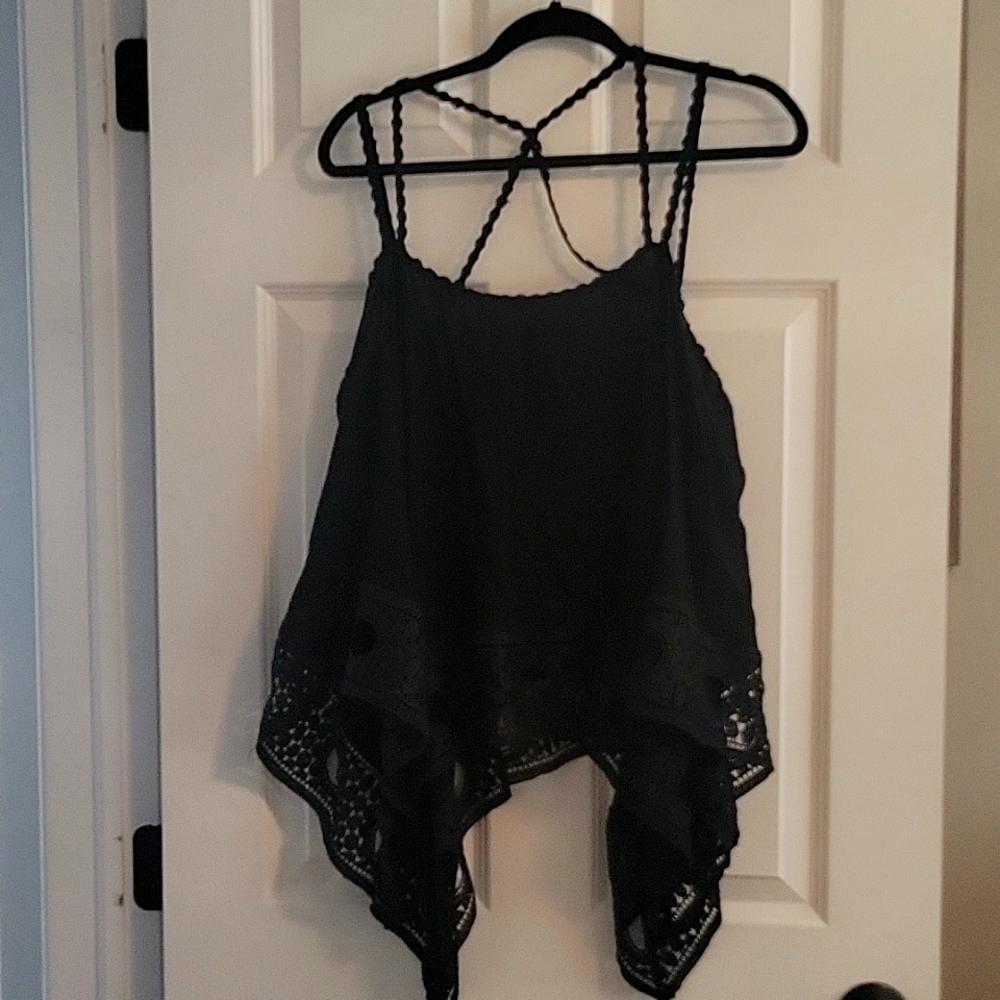 Macabre asymmetrical camisole